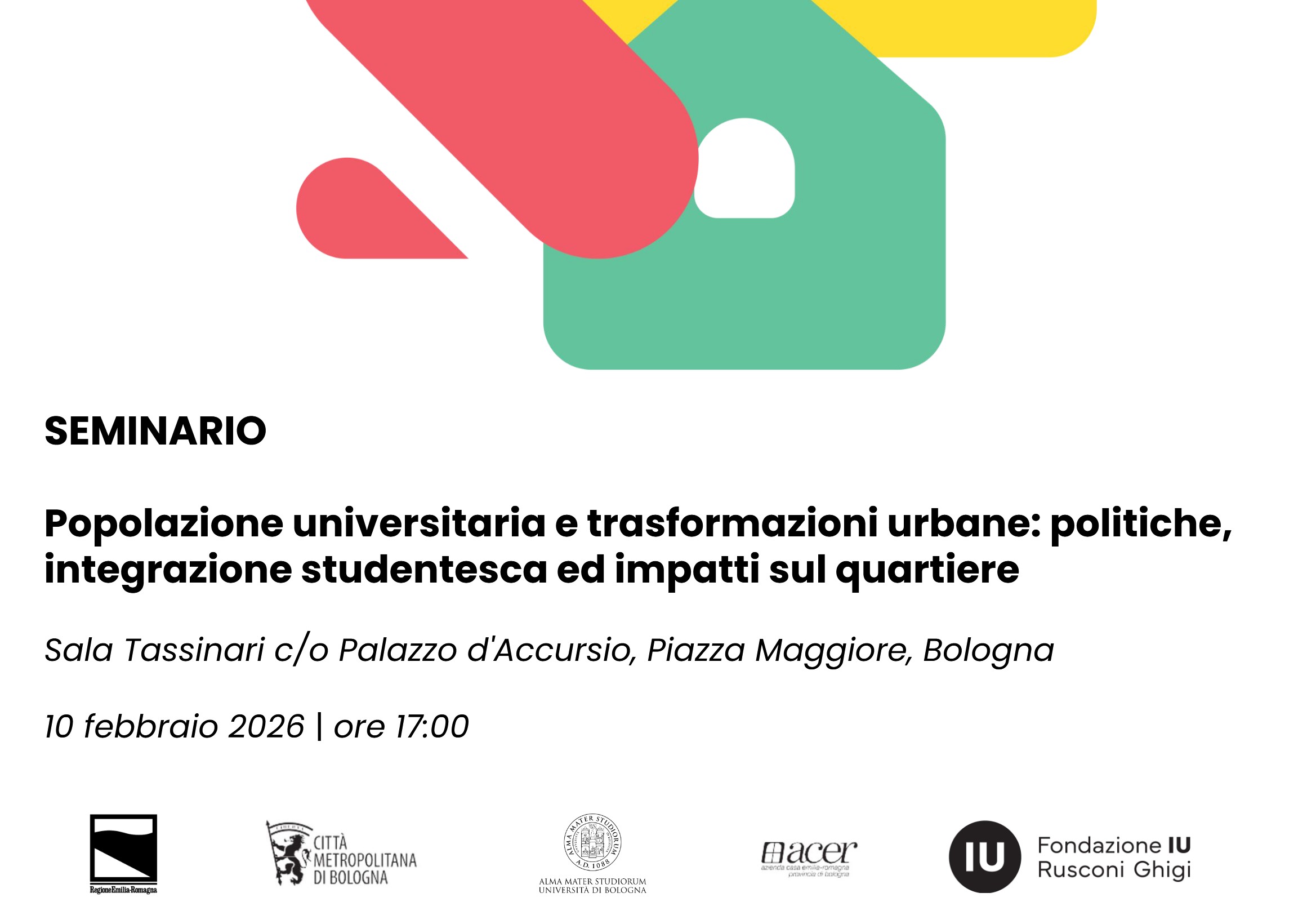 Contributo OCA al seminario OMSA Bologna “Popolazione universitaria e trasformazioni urbane”